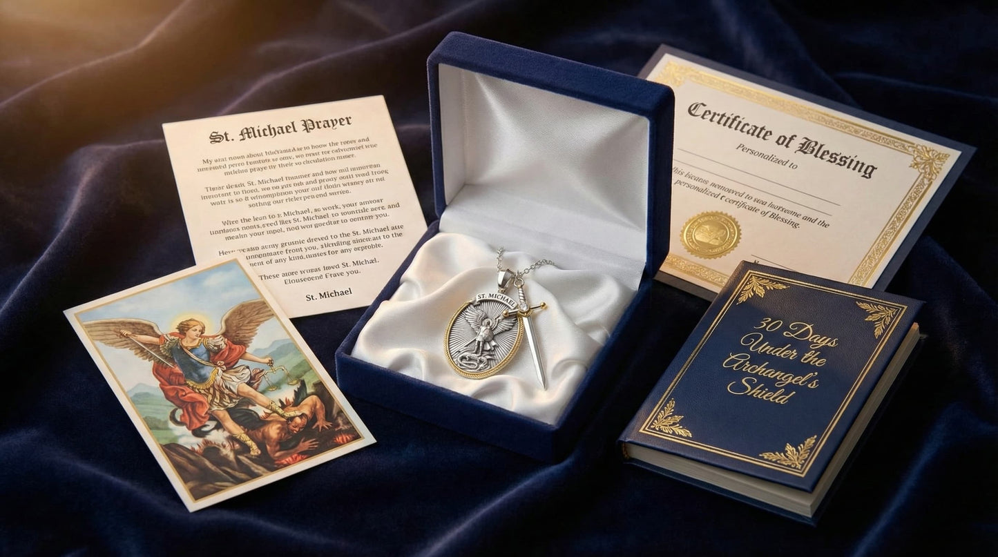 Symbolic and Spiritual™ St. Michael Archangel Pendant