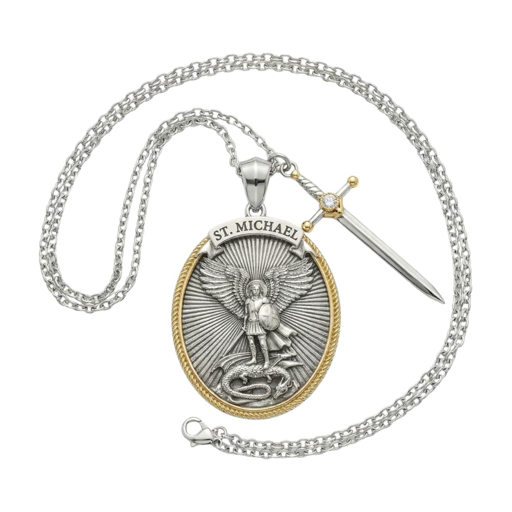 Symbolic and Spiritual™ St. Michael Archangel Pendant
